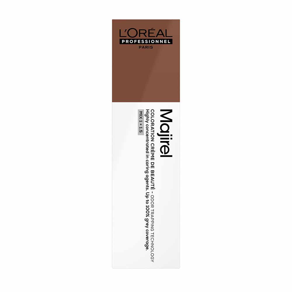 L'Oréal Professionnel Majirel Permanent Hair Colour - 6.32 Warm Brown 60ml