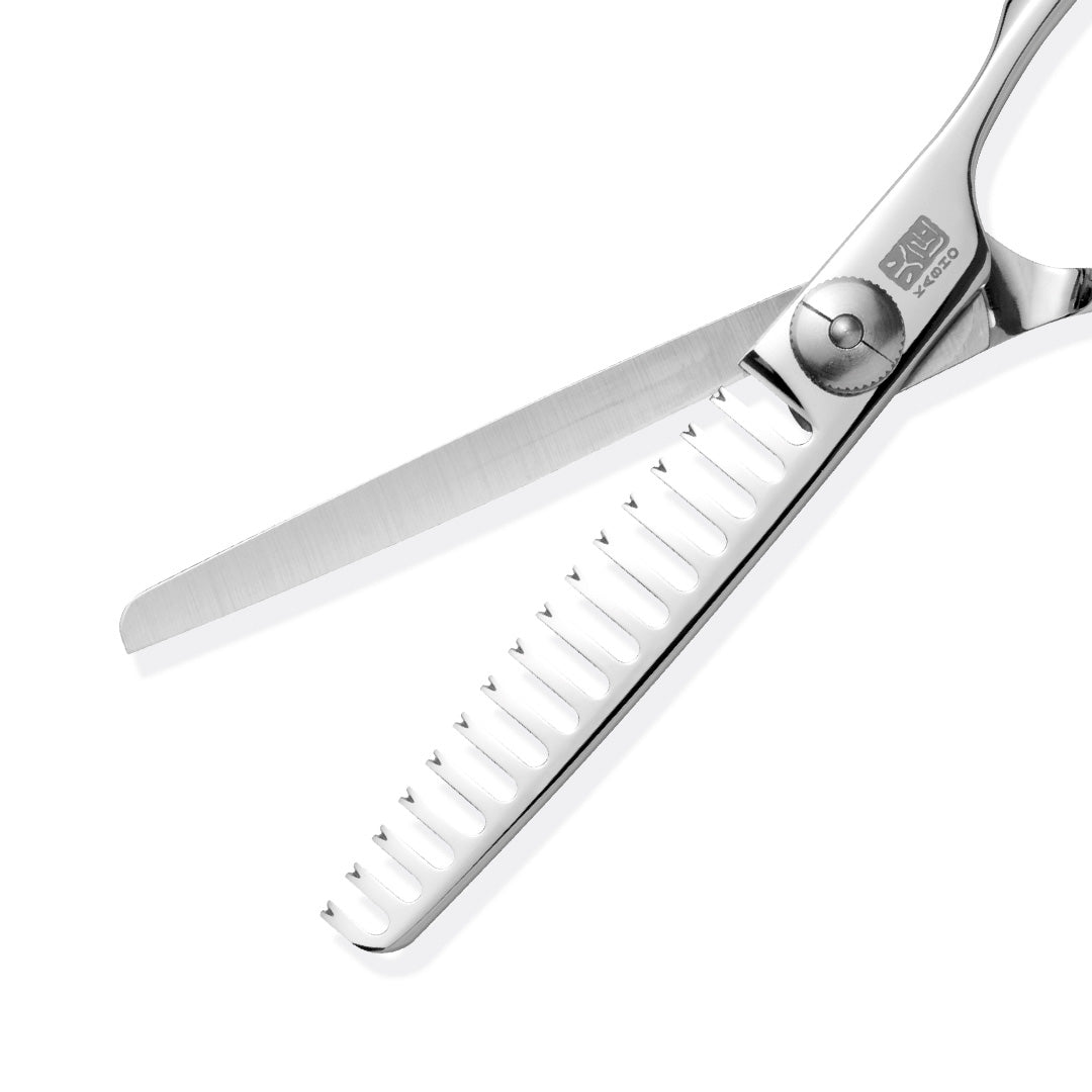 Kasho Design Master Series 6in 15 Teeth Offset Texturiser Scissor