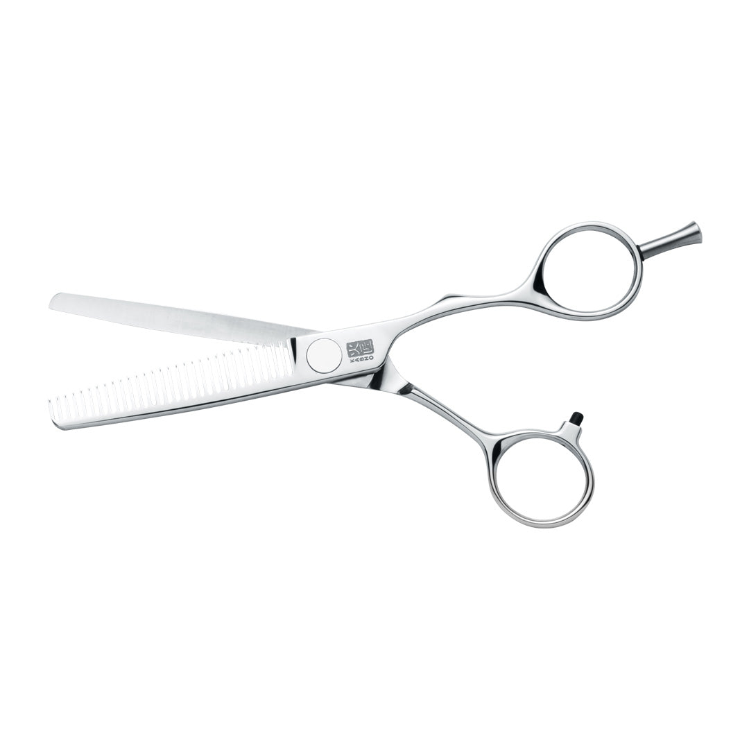 Kasho Design Master Series 6in 30 Teeth Offset  Texturiser Scissor