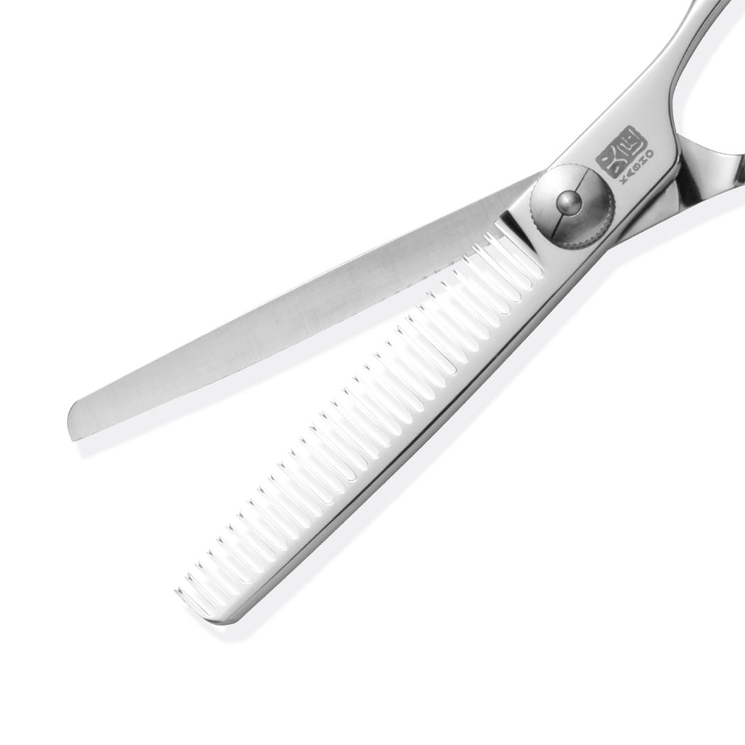 Kasho Design Master Series 6in 30 Teeth Offset  Texturiser Scissor