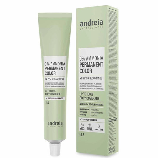 Andreia Professional 0% Ammonia Permanent Color 1:1.5, 10 Platinum Natural 100ml 10.0 Platinum Natural
