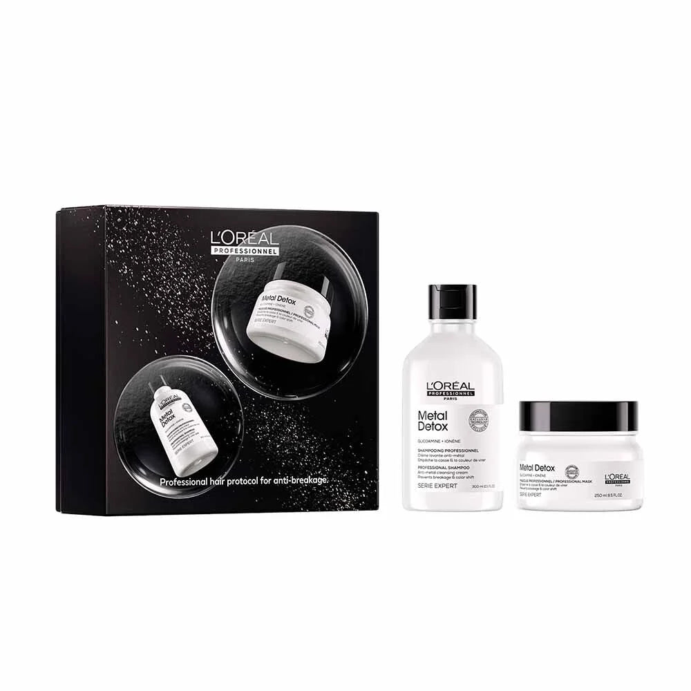 L'Oréal Professionnel Metal Detox Shampoo & Hair Mask Duo Set for Anti Breakage & Damaged Hair