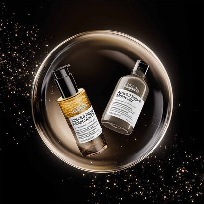 L'Oréal Professionnel Absolut Repair Molecular Shampoo & Hair Oil Duo Set for Damaged Hair