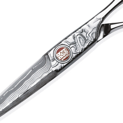 Kasho Damascus Series 6.0in Offset Scissor