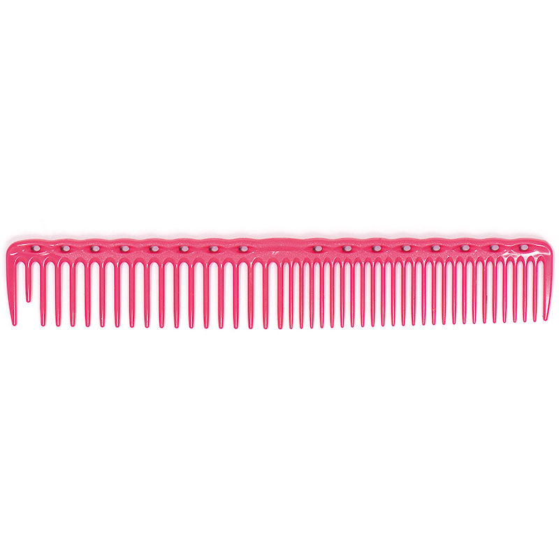 YS Park YS 338 Quick Cutting Round Tooth Grip Comb Pink