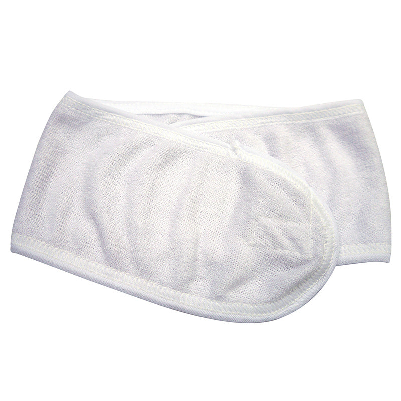 White Towelling Headband