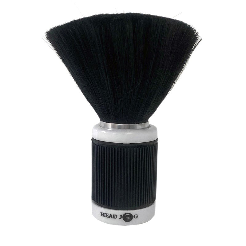 Head Jog Black Rubber Grip Neck Brush