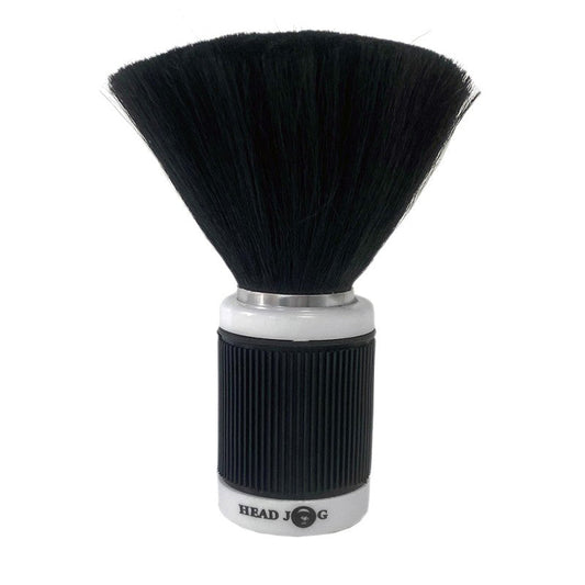 Head Jog Black Rubber Grip Neck Brush