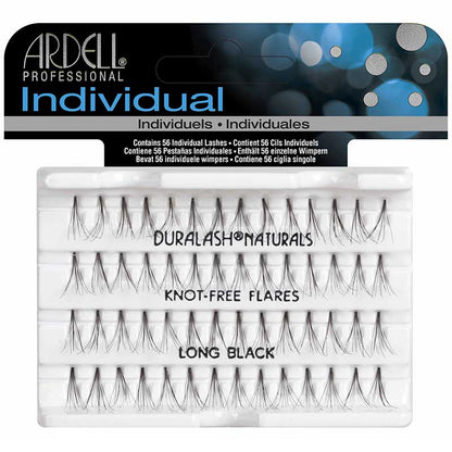 Ardell Naturals Individual knot Free Flare Lashes Long Black