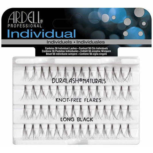 Ardell Naturals Individual knot Free Flare Lashes Long Black