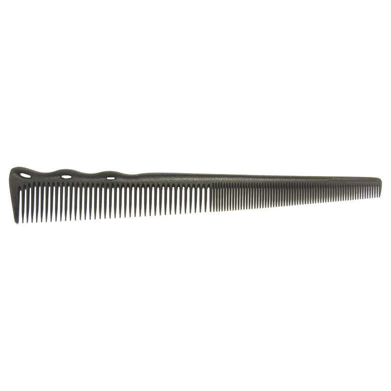 YS Park YS 254 Superflex Tapered Barbering Comb Carbon Black