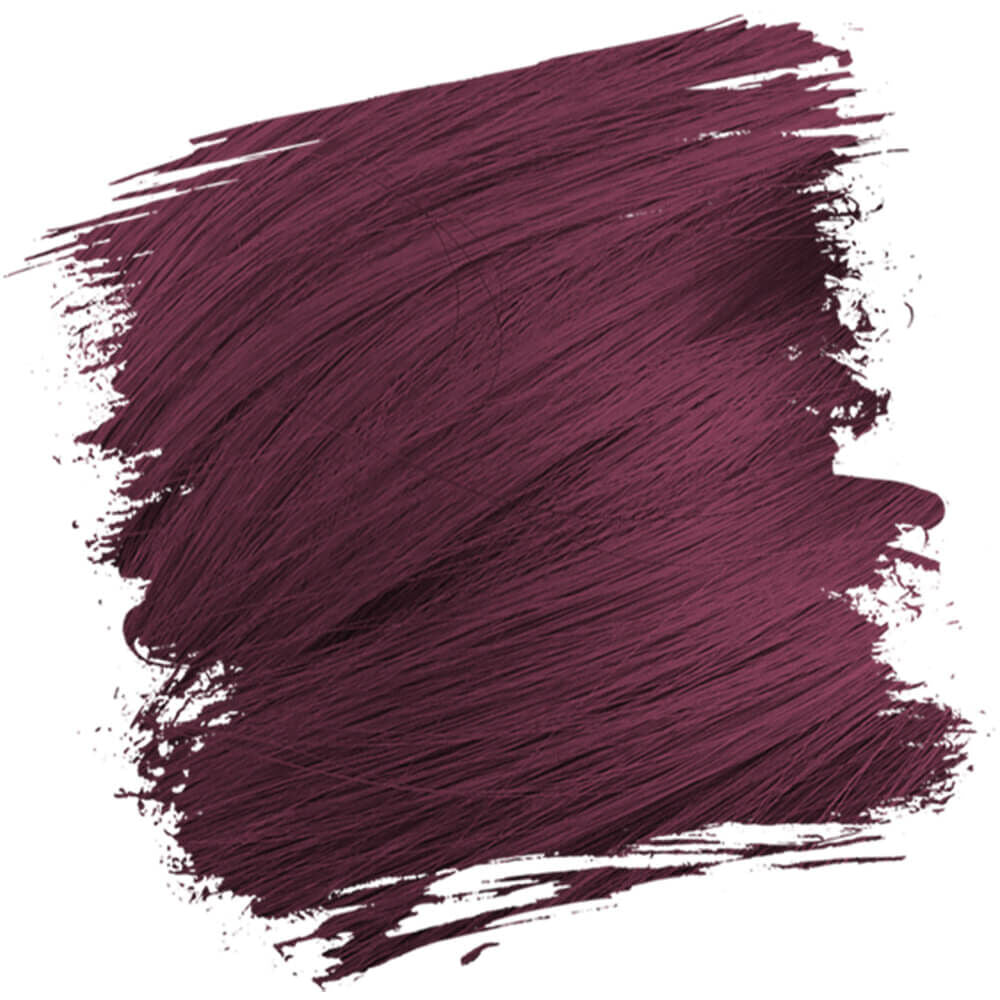 Crazy Color Semi Permanent Vegan Hair Colour Cream - Aubergine - 100ml