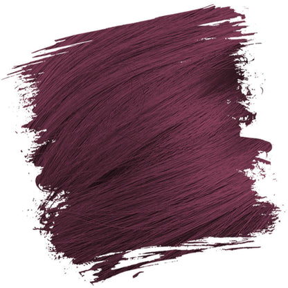 Crazy Color Semi Permanent Vegan Hair Colour Cream - Aubergine - 100ml
