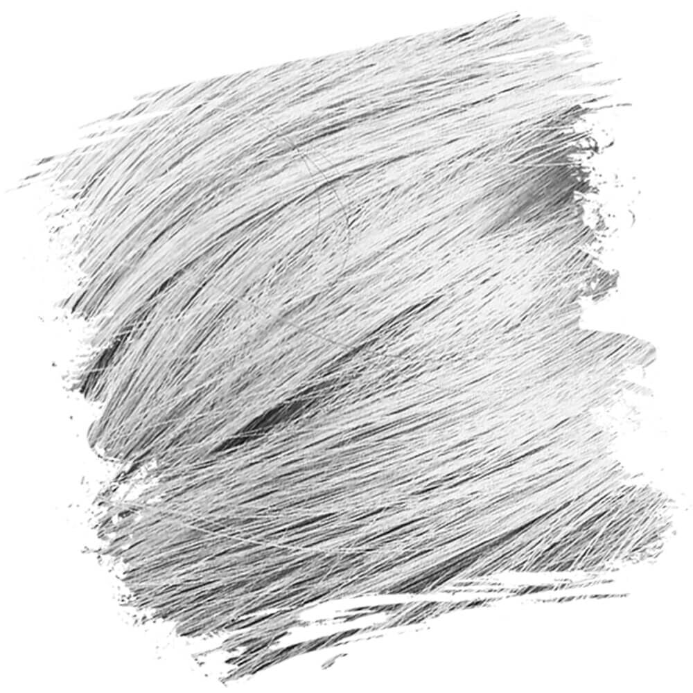 Crazy Color Semi Permanent Vegan Hair Colour Cream - Silver - 100ml