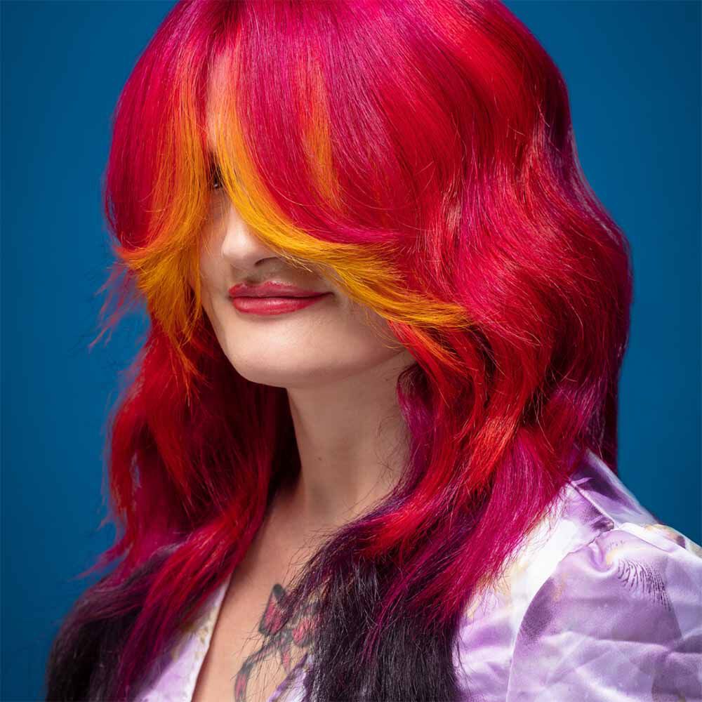 Crazy Color Semi Permanent Vegan Hair Colour Cream - Cyclamen 41 - 100ml