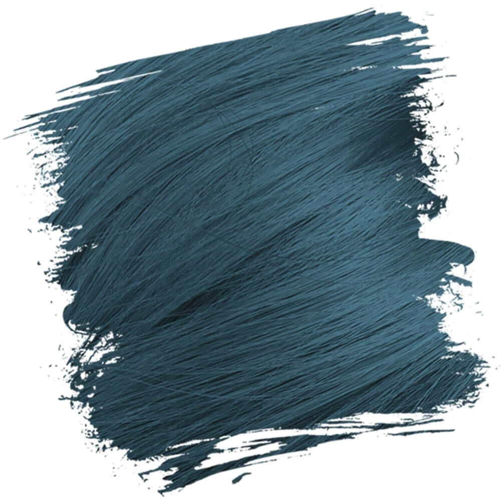Crazy Color Semi Permanent Vegan Hair Colour Cream - Peacock Blue - 100ml