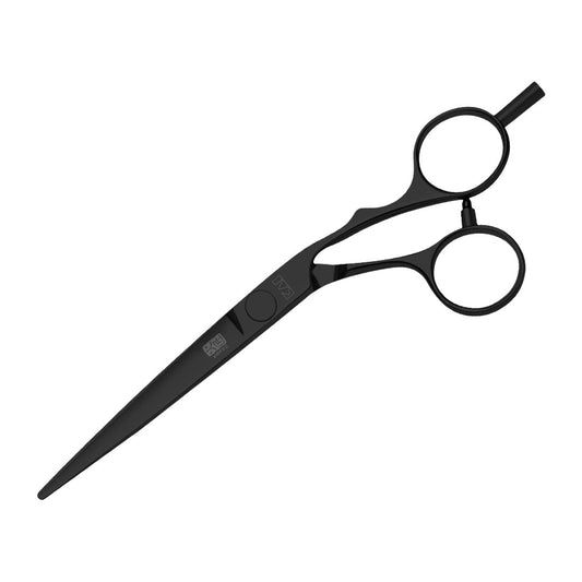 Kasho Silver Series Black 6.0in Offset Scissor