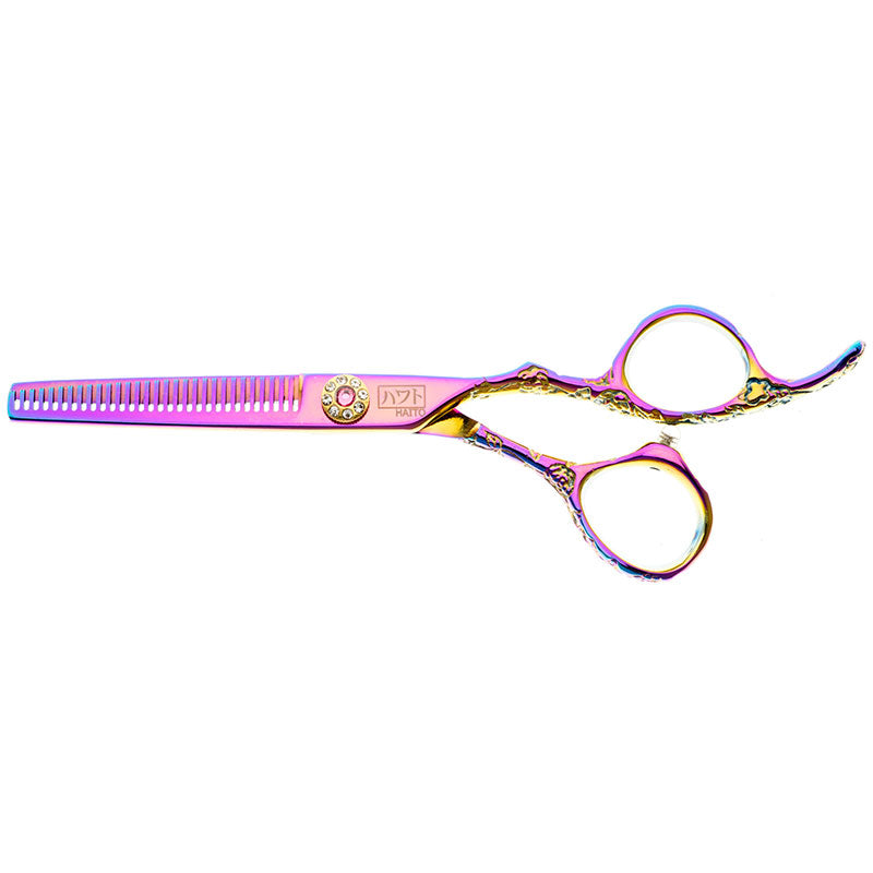 Haito Kizamu Offset Thinning Scissors 5.5in 30 Teeth – Revive Hair Artists