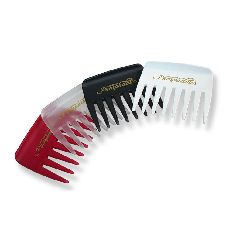 Jack Dean Pompadour Comb Assorted Colours x1