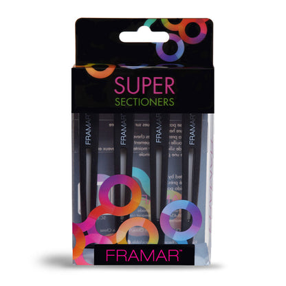 Framar Super Sectioners Clips x 4 Black