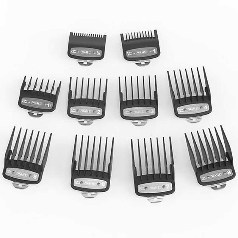 WAHL Premium Guide Combs Set of 10