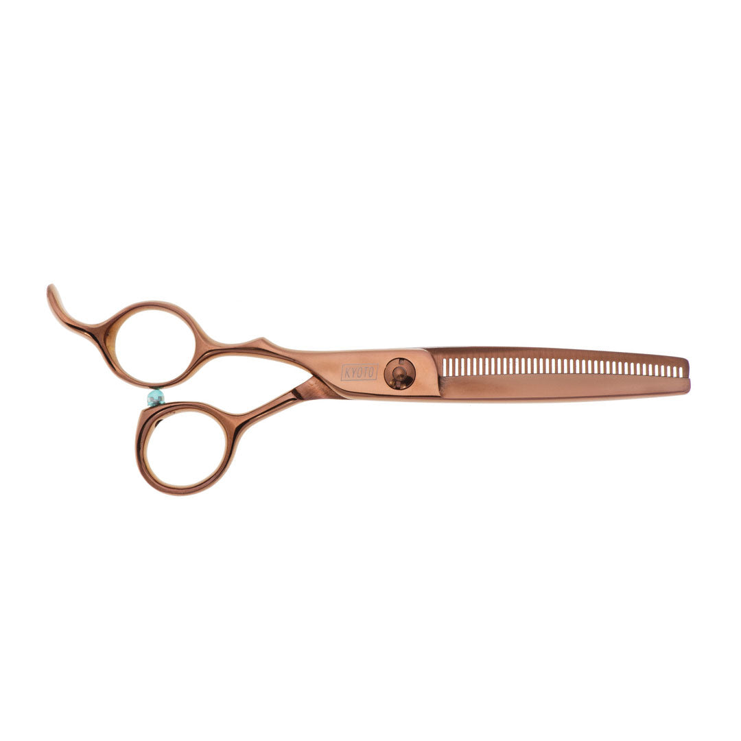 Kyoto Rose Left Handed 40 Teeth Thinning Scissor