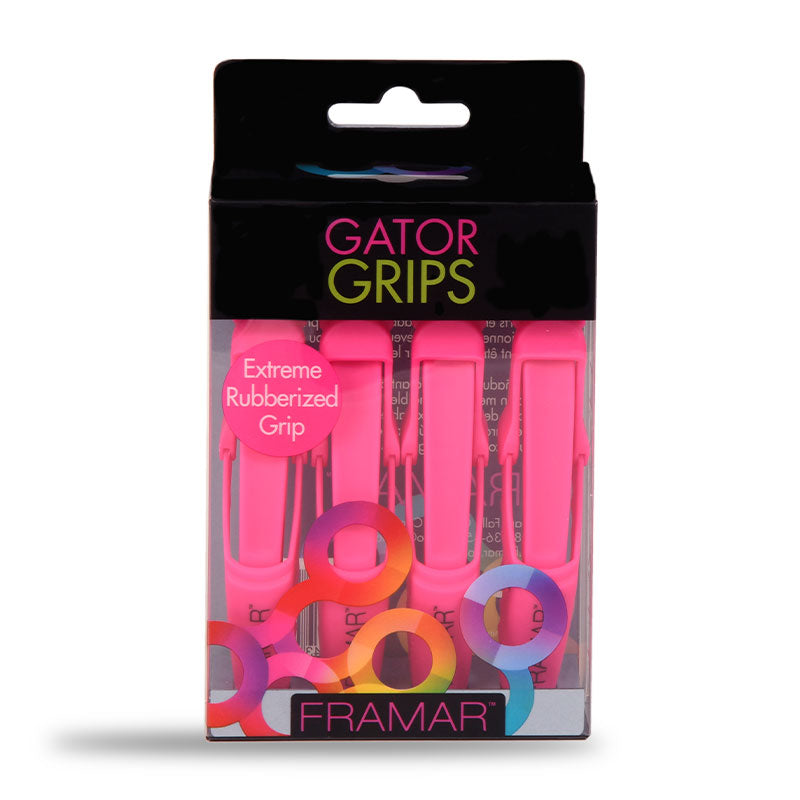 Framar Gator Grips x 4 Pink