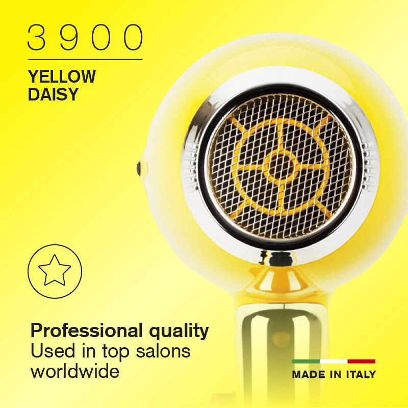 Elchim 3900 Healthy Ionic Hairdryer Yellow Daisy