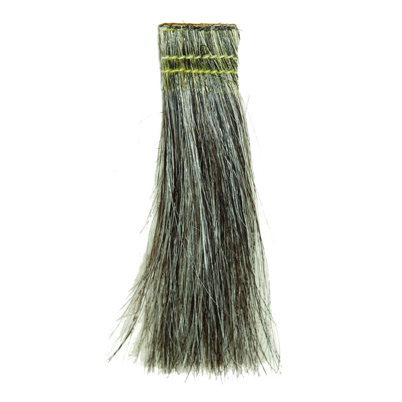 Pivot Point Dark Grey Hair Swatches 50 pieces 6in