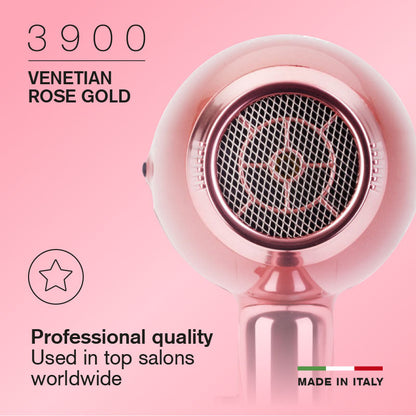 Elchim 3900 Healthy Ionic Hairdryer Metallic Venetian Rose