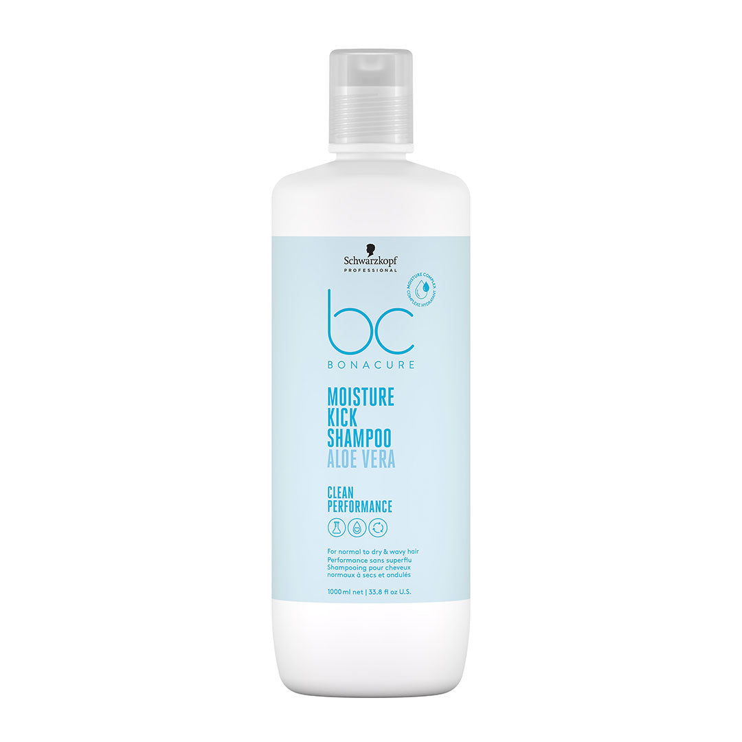 Bonacure Moisture Kick Shampoo 1000ml by Schwarzkopf