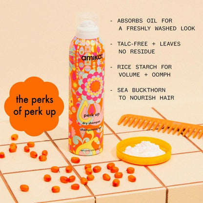 Amika Perk Up Dry Shampoo - 189ml