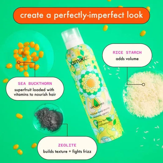 Amika Un.Done Volume and Matte Texture Spray 192ml