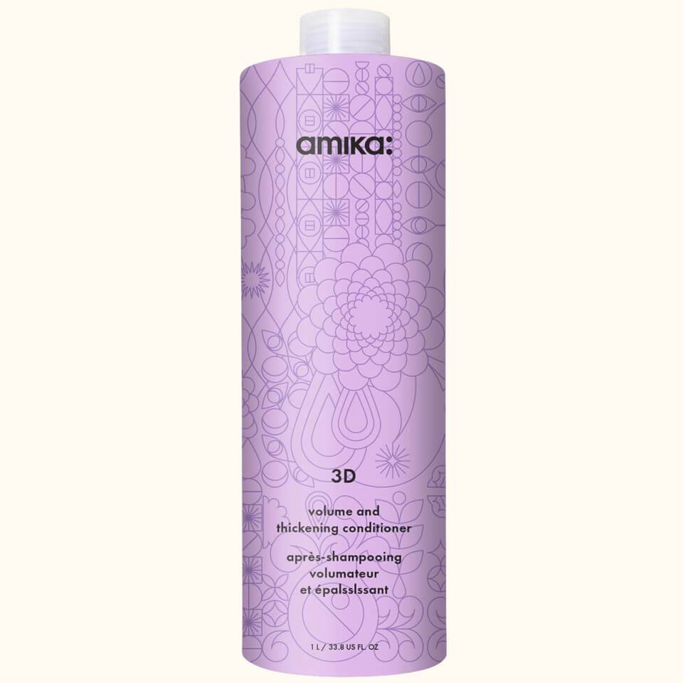 Amika 3D Volumizing And Thickening Conditioner - 1 Litre