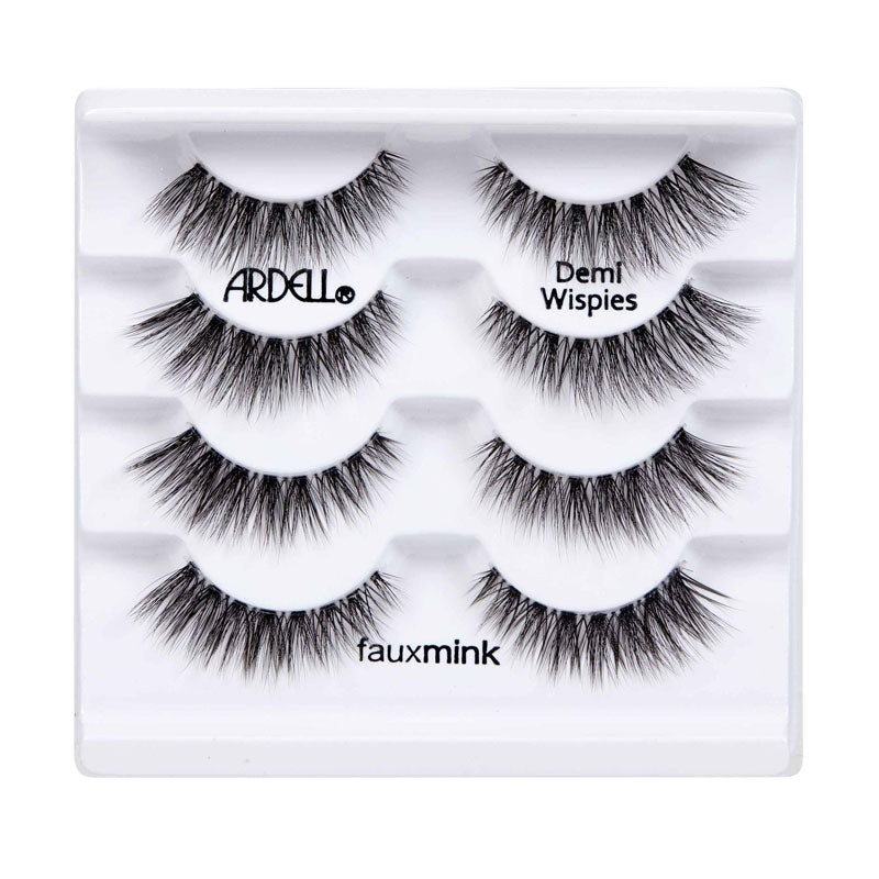 Ardell Multipack Faux Mink Demi Wispies Strip Lashes 4pk
