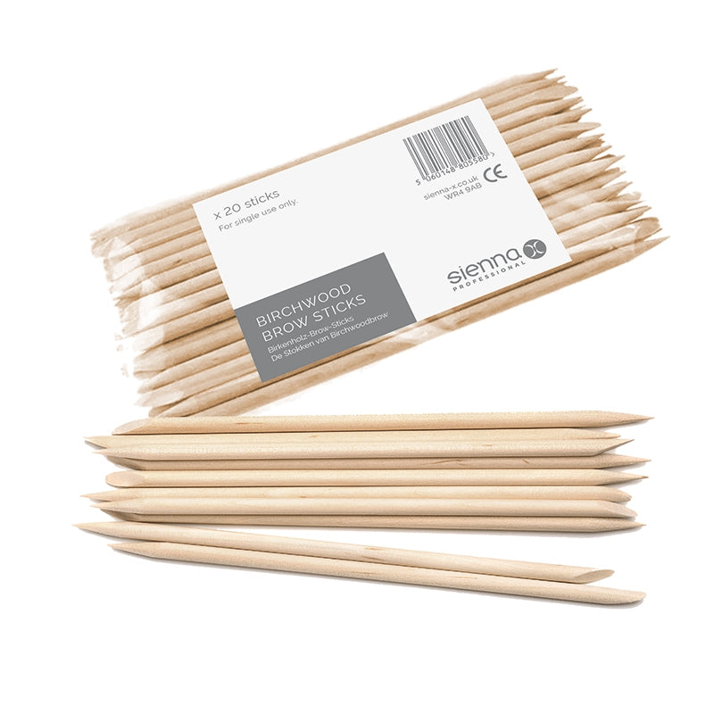 Sienna X Birchwood Sculpting Brow Sticks x 20