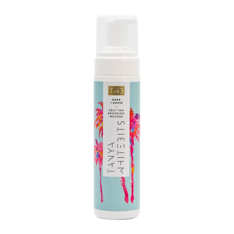 Tanya Whitebits Self Tan Bronzing Mousse Dark + Rapid 200ml