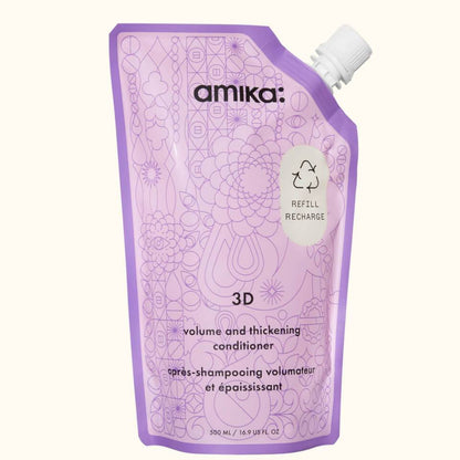 Amika 3D Volumizing And Thickening Conditioner - 500ml