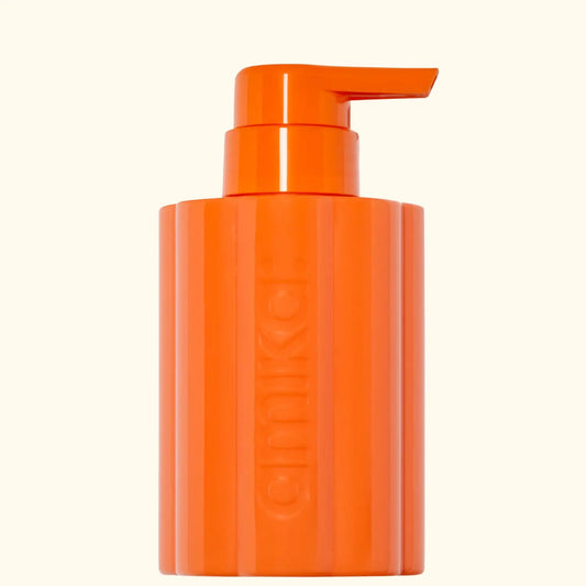 Amika Forever Friend Re-Fillable Shampoo Bottle - Orange - 300ml