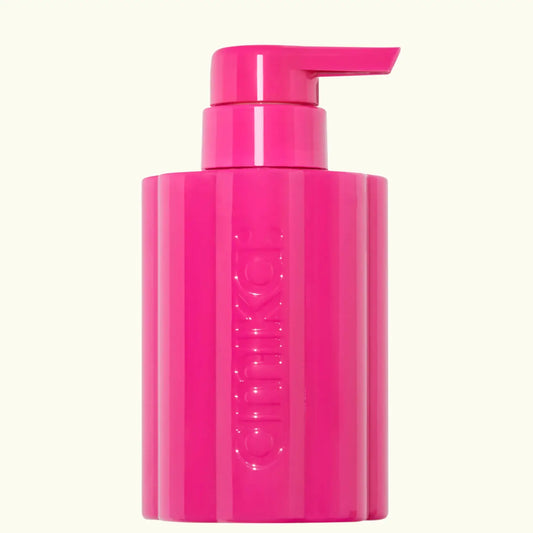 Amika Forever Friend Re-Fillable Shampoo Bottle - Pink - 300ml