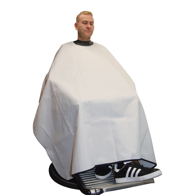 Neocape Long Unigown White Pinstripe