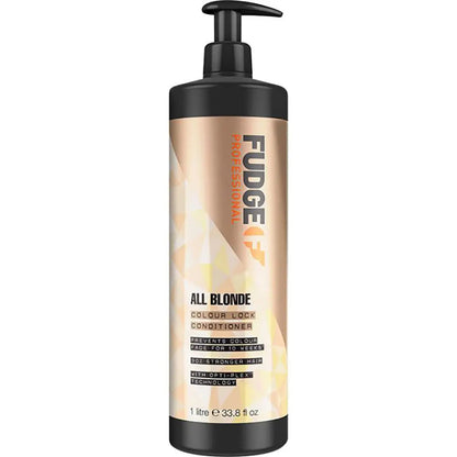 Fudge Professional All Blonde Colour Lock Conditioner 1 Litre