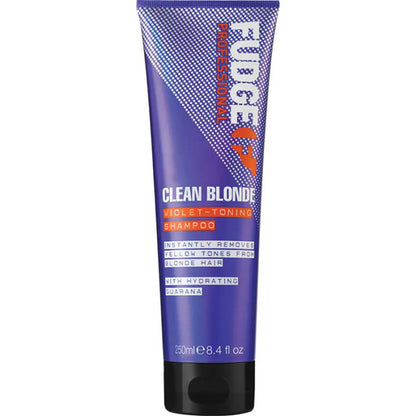 Fudge Professional Clean Blonde Violet-Toning Shampoo 250ml