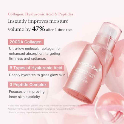 Medicube PDRN Pink Collagen Exosome Shot 2000 Ampoule 30ml