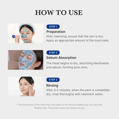 Medicube Zero Pore Blackhead Mud Mask 100g