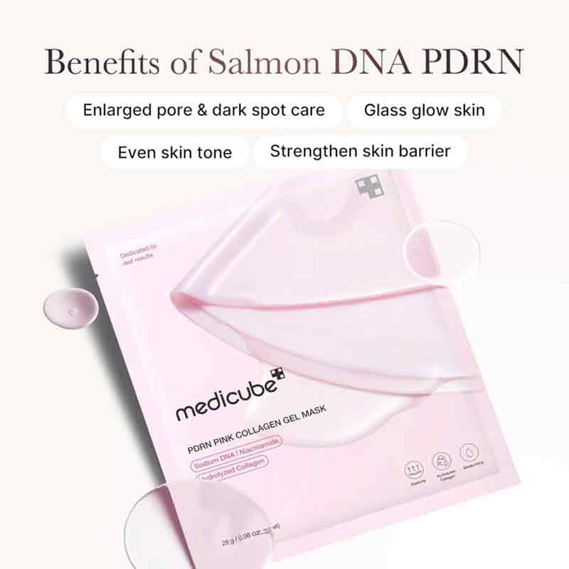Medicube PDRN Pink Collagen Gel Mask 28g