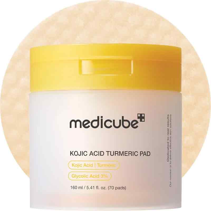 Medicube Kojic Acic Tumeric Pads - Pack of 70