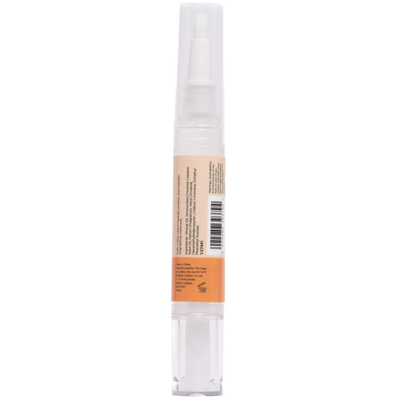 The Edge Honey Peach Cuticle Oil Pen 4ml