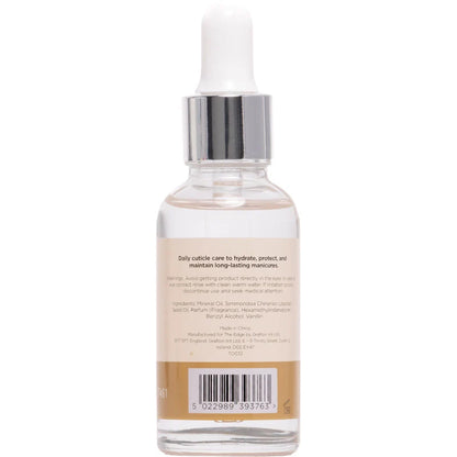 The Edge Coconut & Vanilla Cuticle Oil Dropper Bottle 30ml