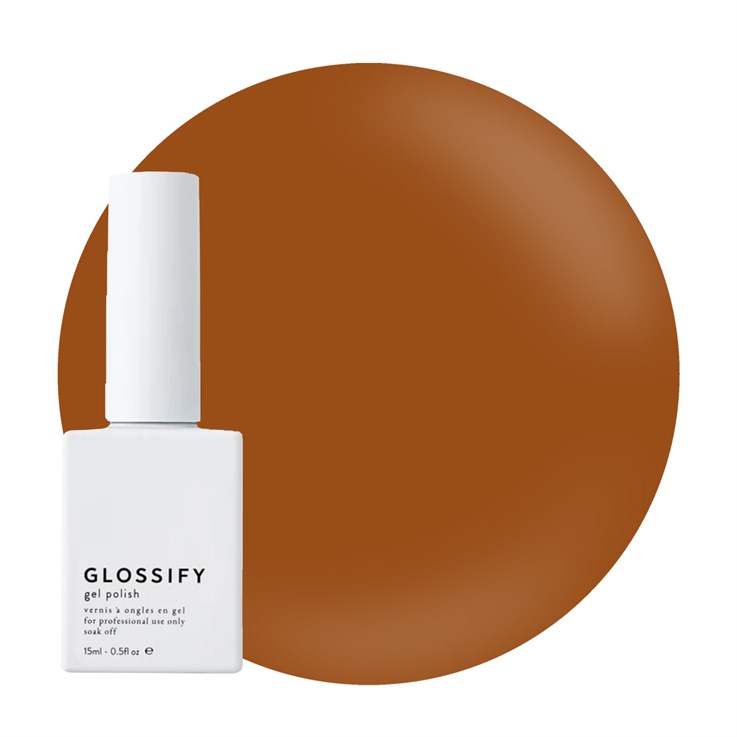 Glossify Cinnamon 15ml Gel Polish HEMA Free